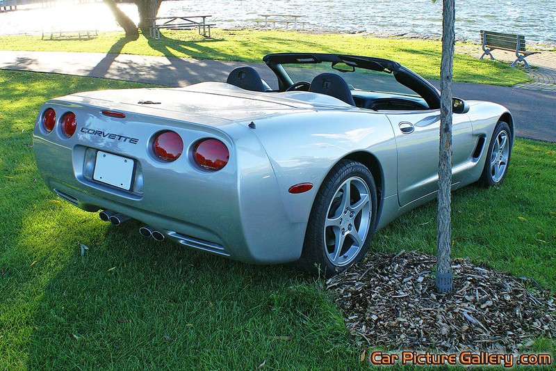 2004 Corvette Convertible Rear Right