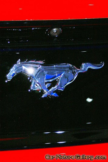 2015 Mustang Prototype Rear Emblem