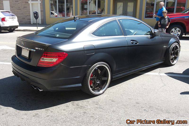 Mercedes C63 AMG Coupe Rear Right