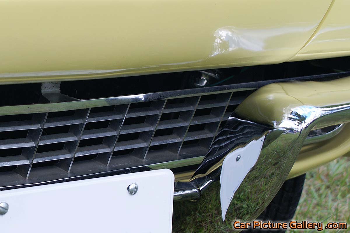 1965 Corvette Coupe Grill Color Photograph
