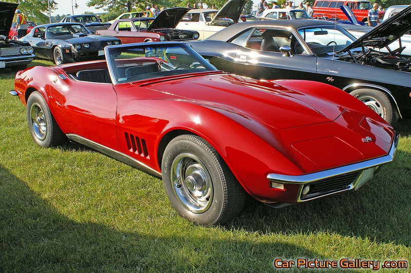 Picture of a 1968 Corvette Convertible