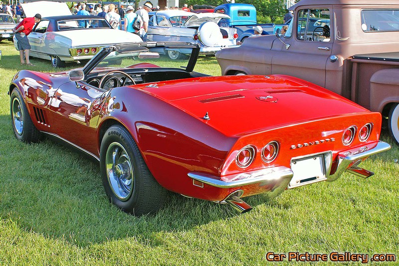 1968 Corvette Convertible Rear Left