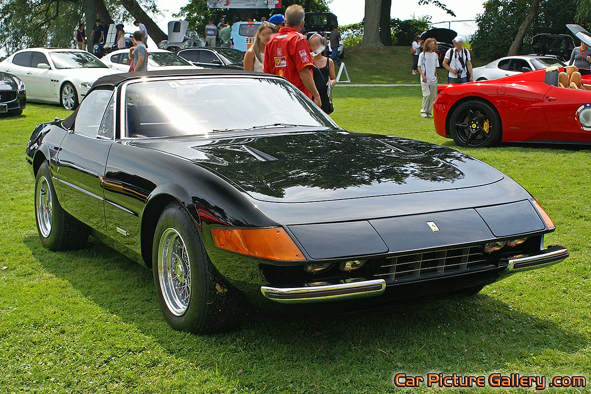 Ferrari 365 GTS 4 Color Photograph