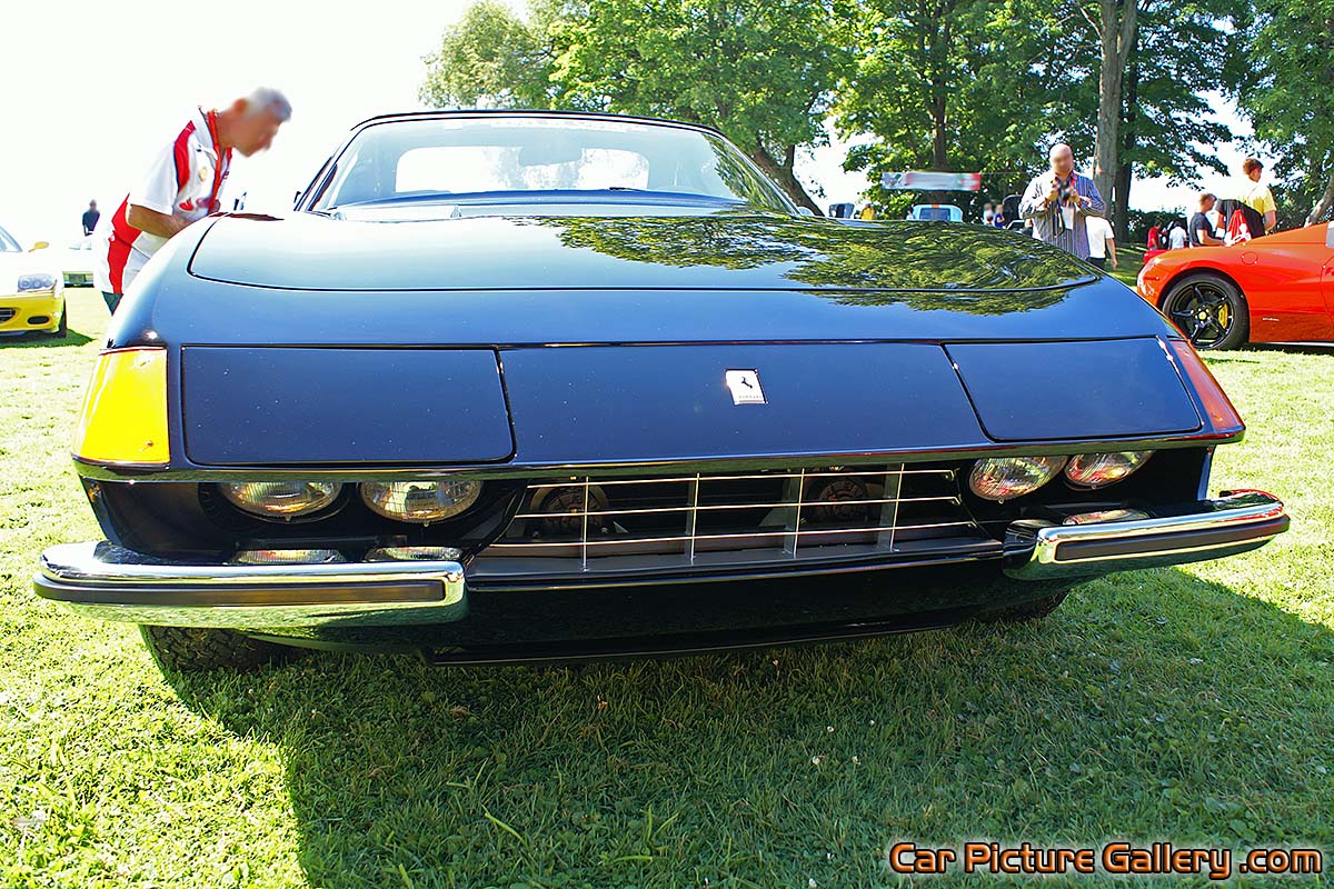 Ferrari 365 GTS 4 Front Color Photograph