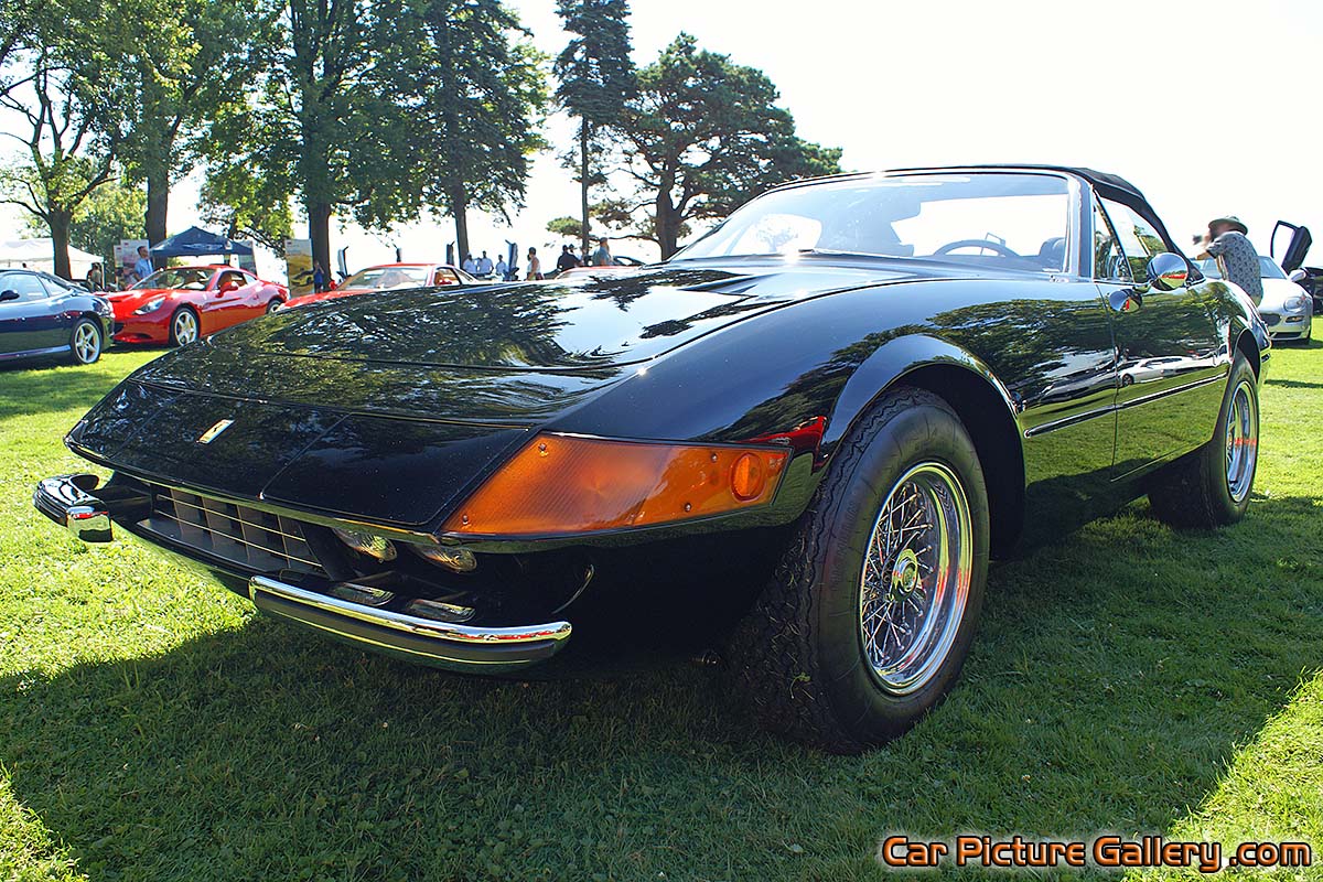Ferrari 365 GTS 4 Front Left Color Photograph