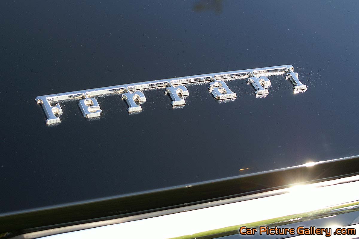 Ferrari 365 GTS 4 Rear Insignia Color Photograph