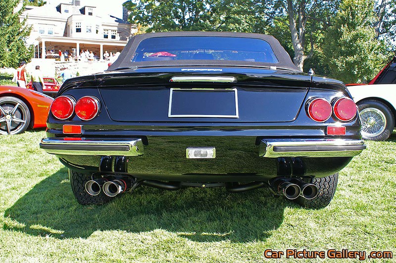 Ferrari 365 GTS 4 Rear Low