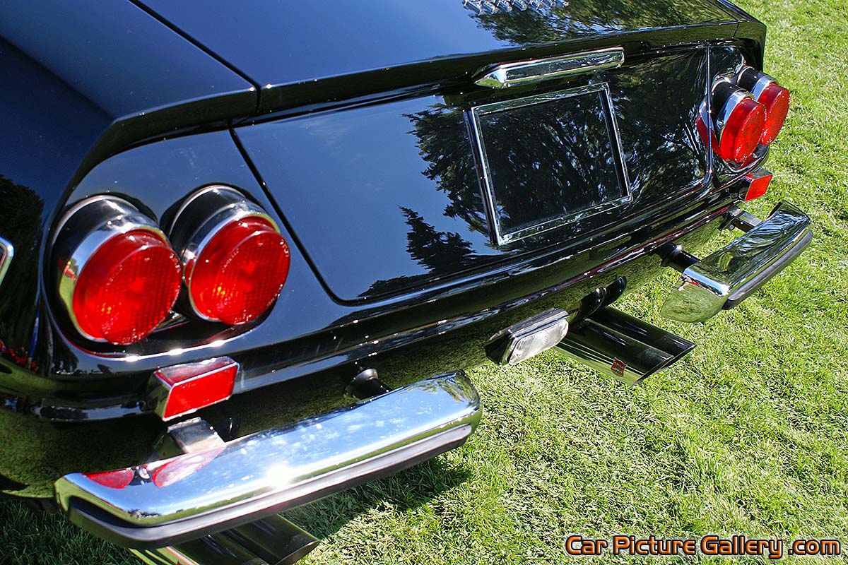 Ferrari 365 GTS 4 Rear Panel Color Photograph