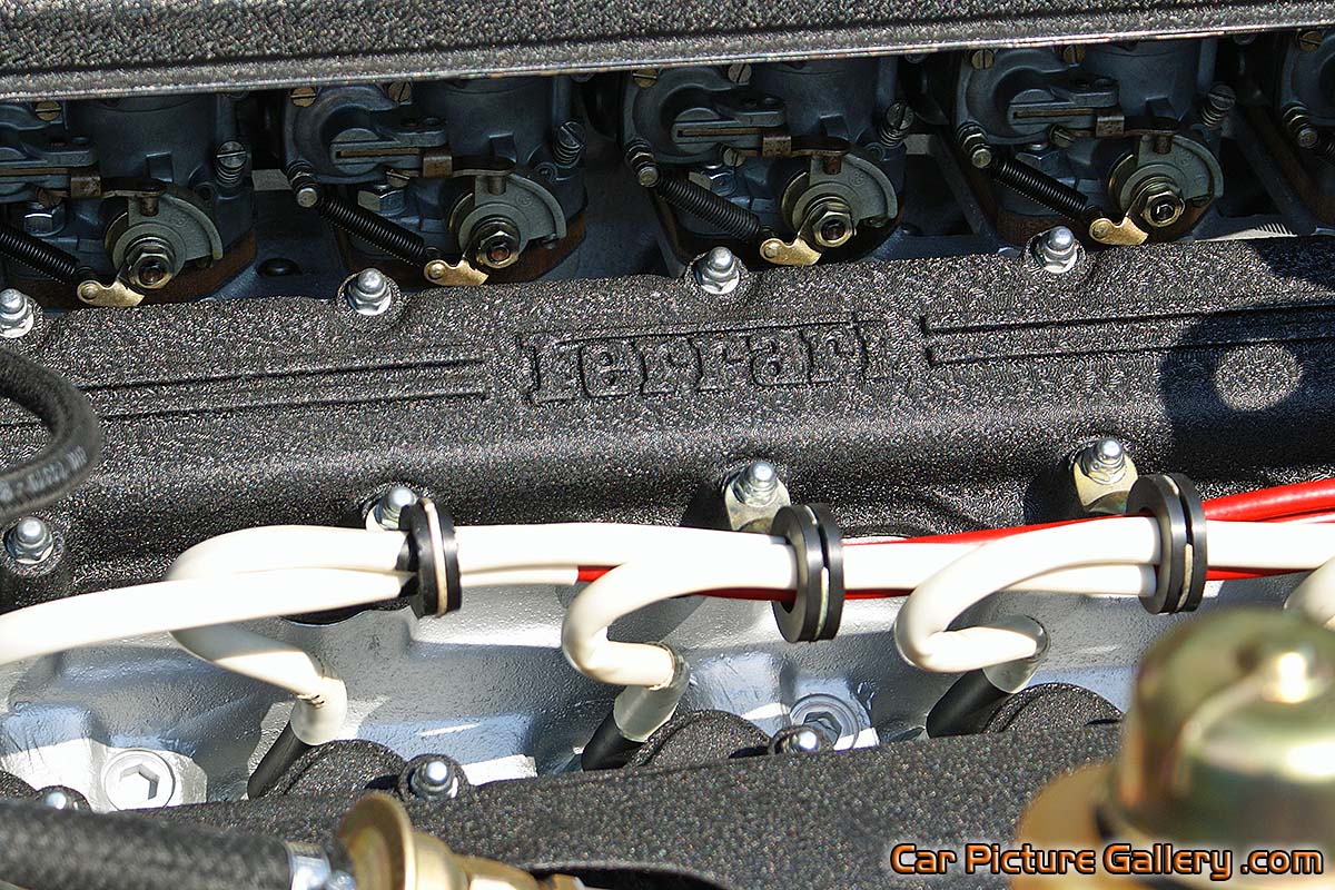 Ferrari 365 GTS 4 Valve Cover Color Photograph