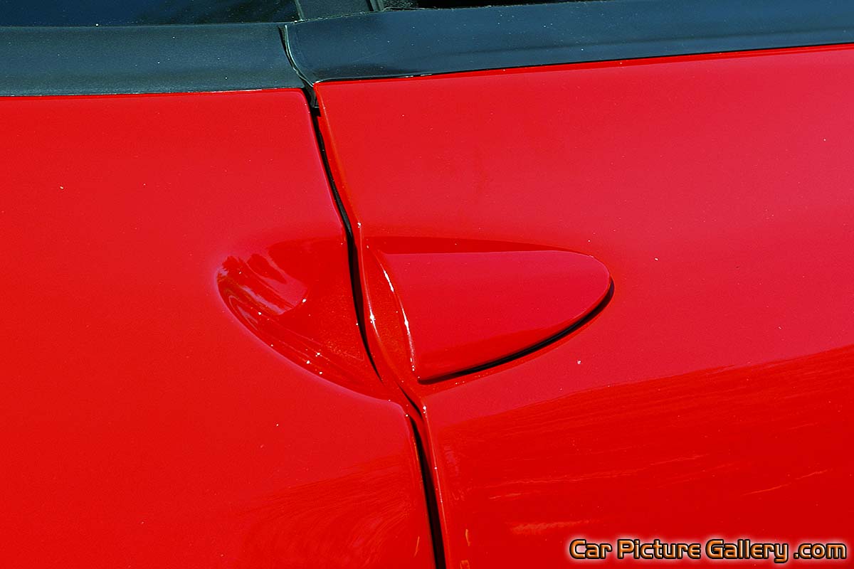 430 Scuderia Door Handle Color Photograph