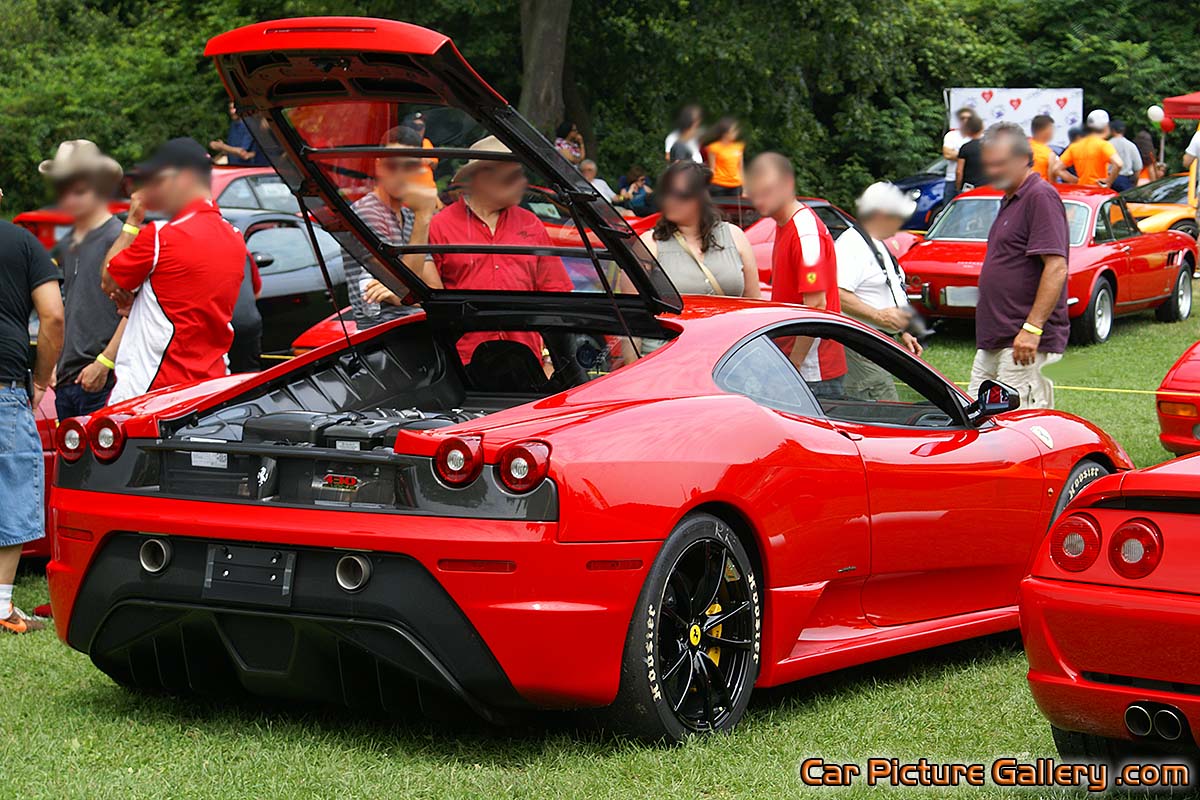 Ferrari 430 Scuderia Rear Right Color Photograph