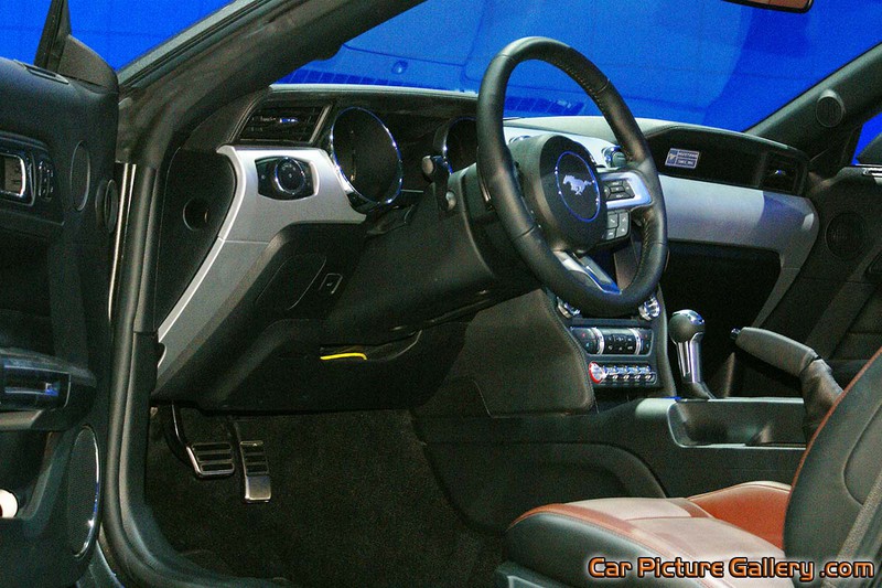 2015 Mustang Convertible Prototype Interior